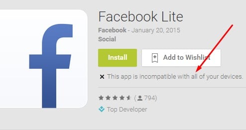 Facebook Lite - Video Review + Download + App info - INCPak