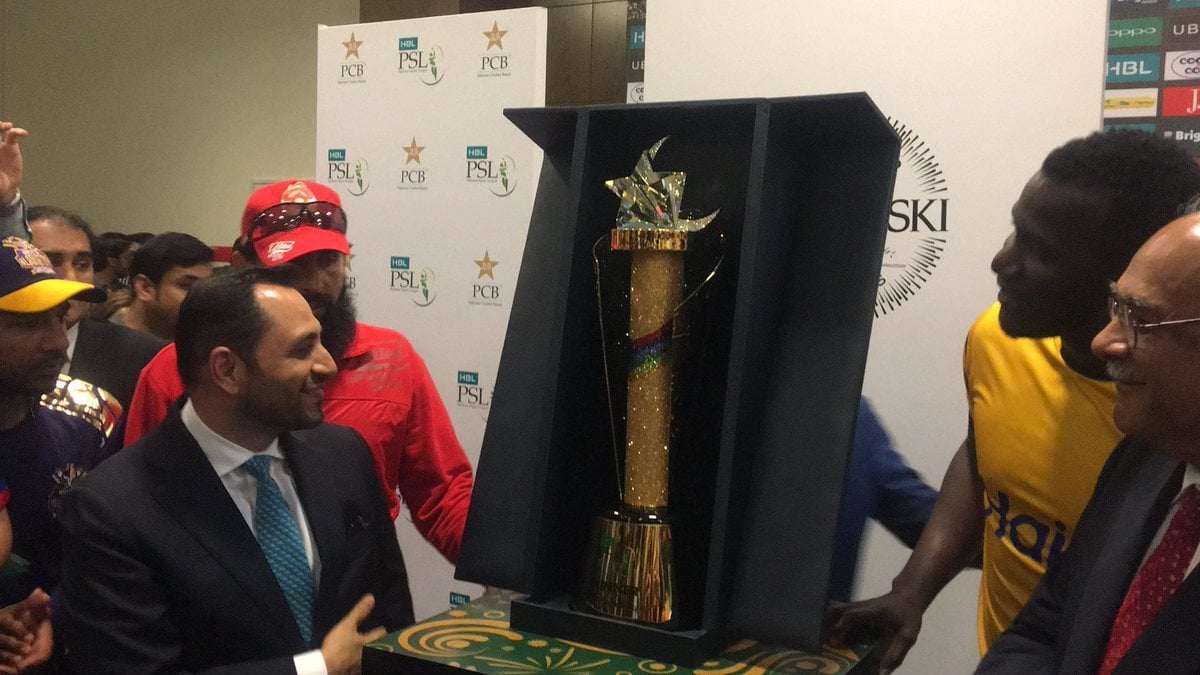 Pakistan Super League 2018 Trophy Unveiled In Dubai Incpak