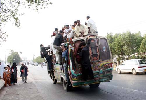 Public transport in karachi