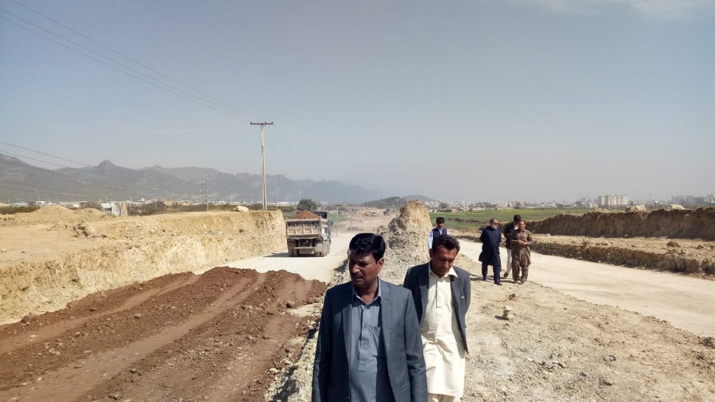 Development work started in E-12 Sector Islamabad