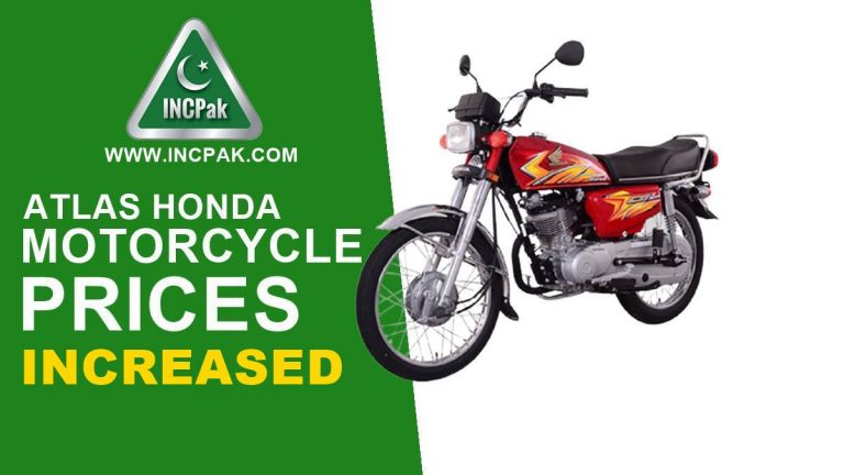 Atlas Honda Motorcycle Price In Pakistan Increased October Incpak