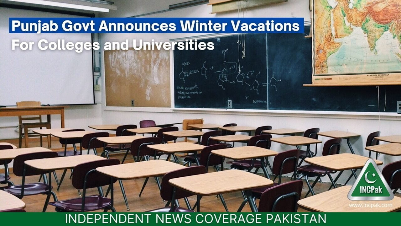 Punjab Govt Announces Winter Vacations For Colleges And Universities