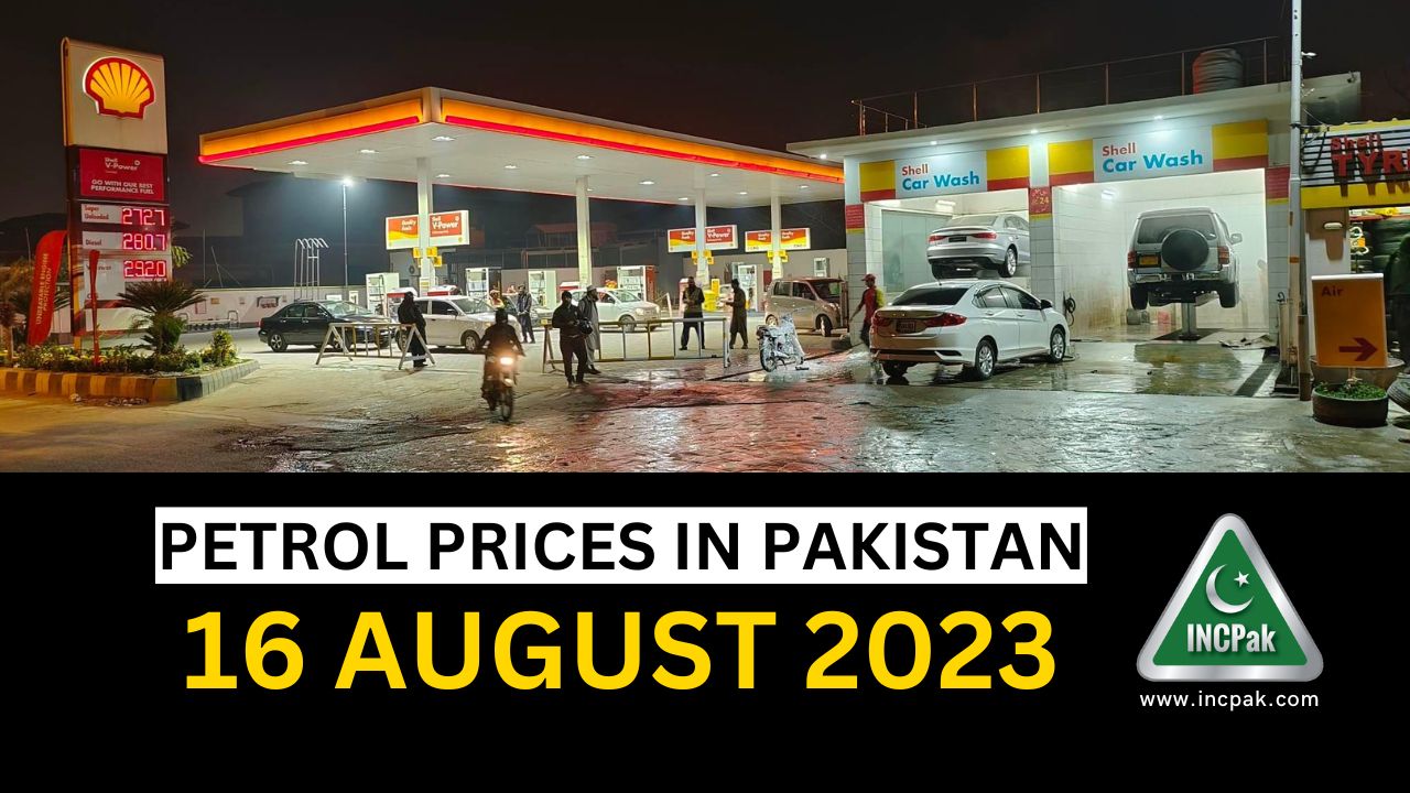 Latest Petrol Prices In Pakistan August Incpak