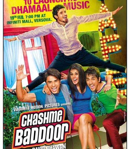 Ali Zafar along with his co actors of Chashme Baddoo