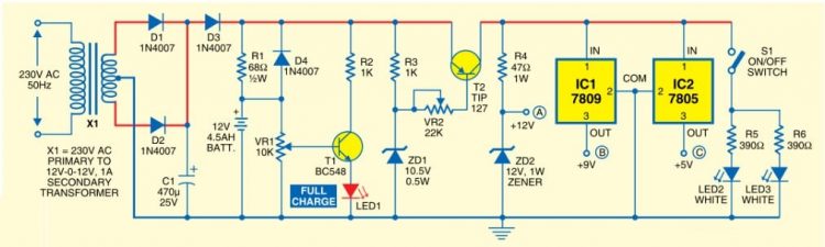 Mini UPS System For Router/Mobile Charger - DIY Project - INCPak