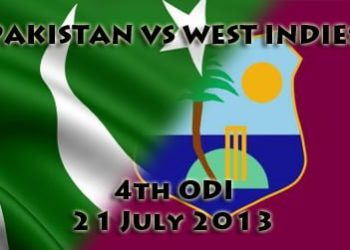 Pakistan VS West Indies 4th ODI - Preview + Streaming Links