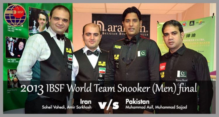 Pakistan Beats Iran 5-3 In IBSF Team Snooker Championship Final