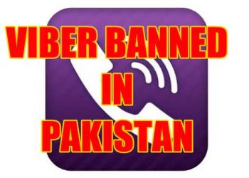 Viber banned in Pakistan