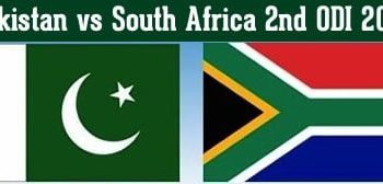 Pakistan VS South Africa 2nd ODI Live Streaming 1st Nov 2013