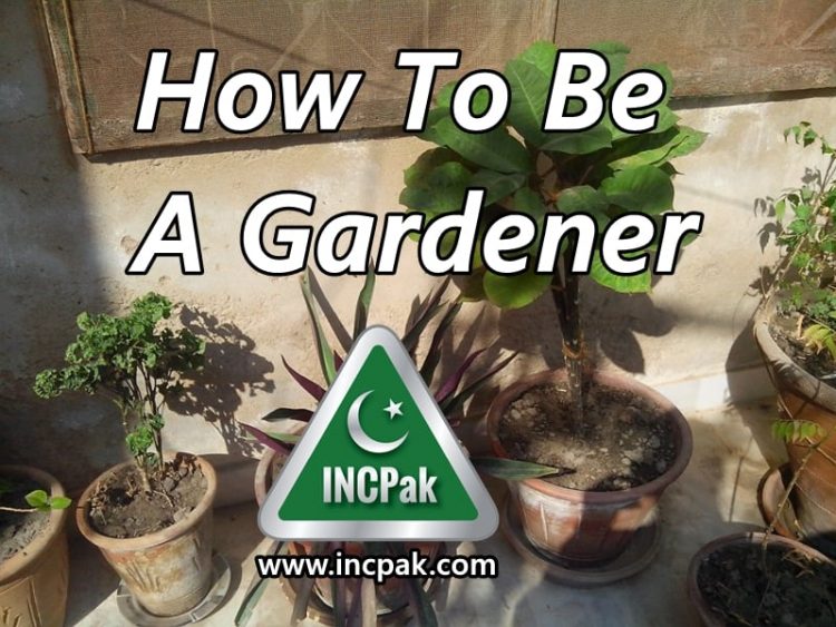 How to be a Gardener