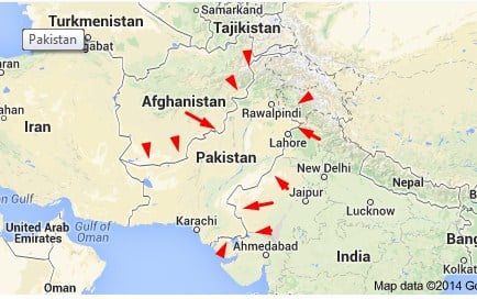 Pakistan Map