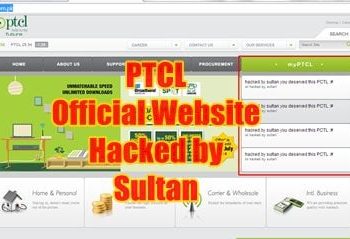 PTCL official website