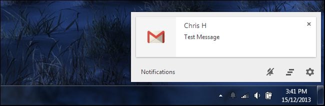 chrome notifications