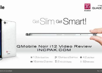 Qmobile Noir i12 Video Review