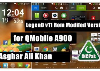 LegenD v11 Rom Modifed Version for QMobile A900