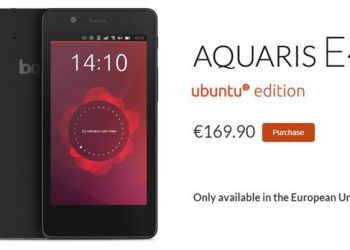 Ubuntu Aquaris E4s