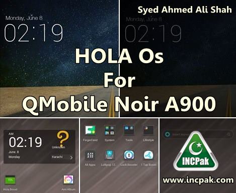 HOLA Os for QMobile Noir A900