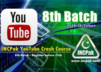 INCPak Youtube Crash Course