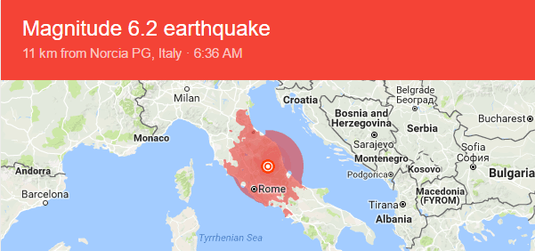 Central Italy Earthquake