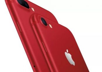 Red iphone 7