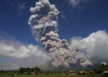 Philippine volcano