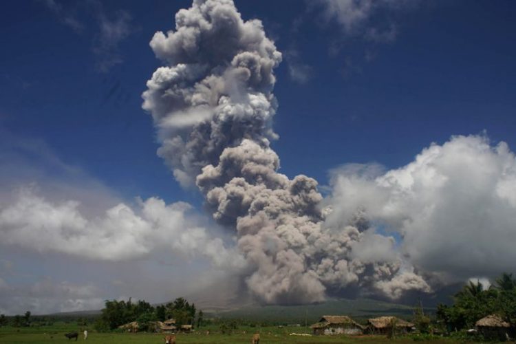 Philippine volcano