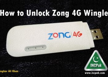 How to Unlock Zong 4G Wingle