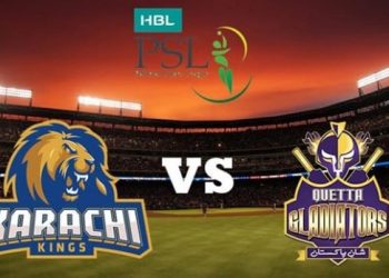 Karachi Kings VS Quetta Gladiators Match 19 PSL 2018