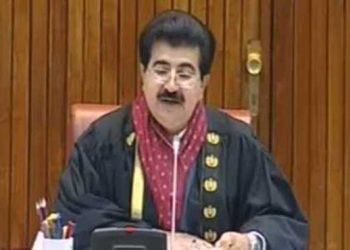 Sadiq Sanjrani sworn in as Senate chairman