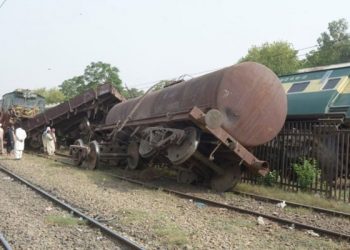 Green Line train collides with freight cars at Lahore railway station