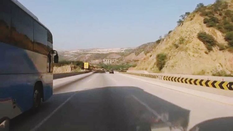 Bus hijacked on Motorway