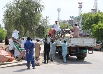 anti encroachment drive in G-11 Markaz