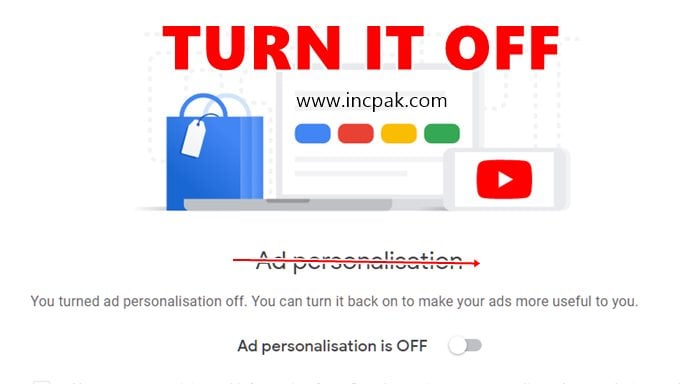 Google Personalised Ads