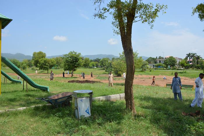 Chief Commissioner Islamabad launched Monsoon tree plantation campaign