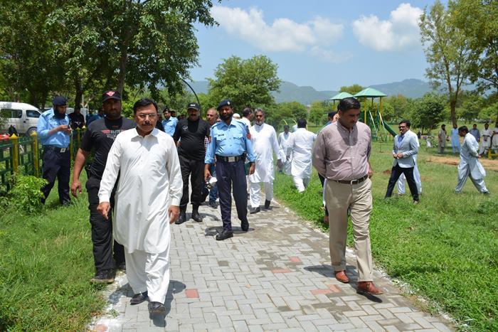 Chief Commissioner Islamabad launched Monsoon tree plantation campaign