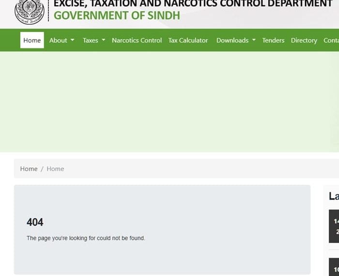 Sindh Vehicle verification