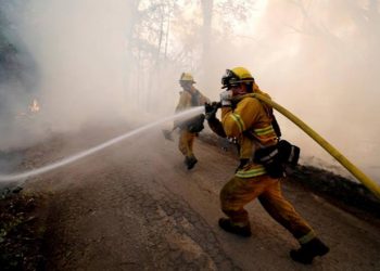 wildfire in California