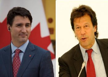 Canadian PM phones PM Imran Khan