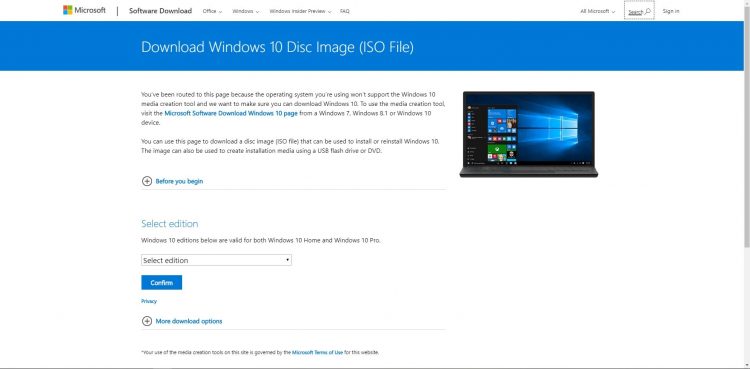 How to Download Windows 10 without Media Creation Tool