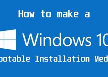 How to make a Bootable Windows Installation USB