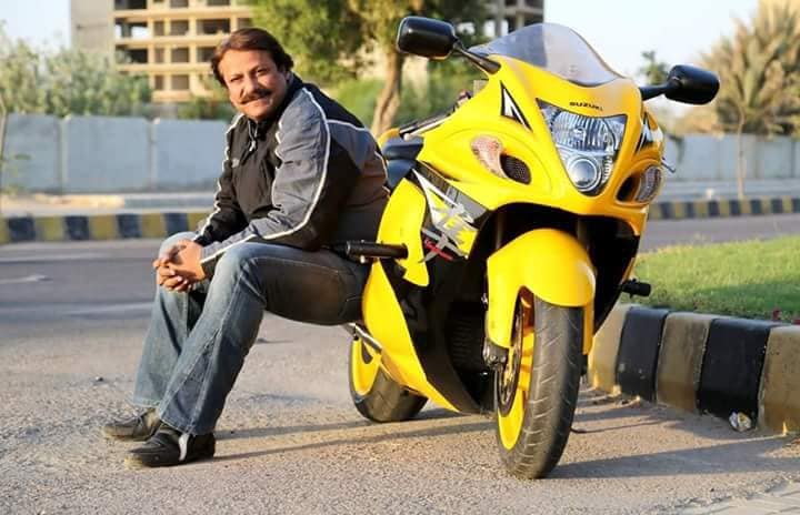 Senior Biker Jahanzeb killed in a road accident in Karachi