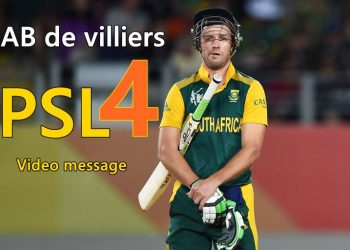 AB de Villiers announcement about PSL [video]