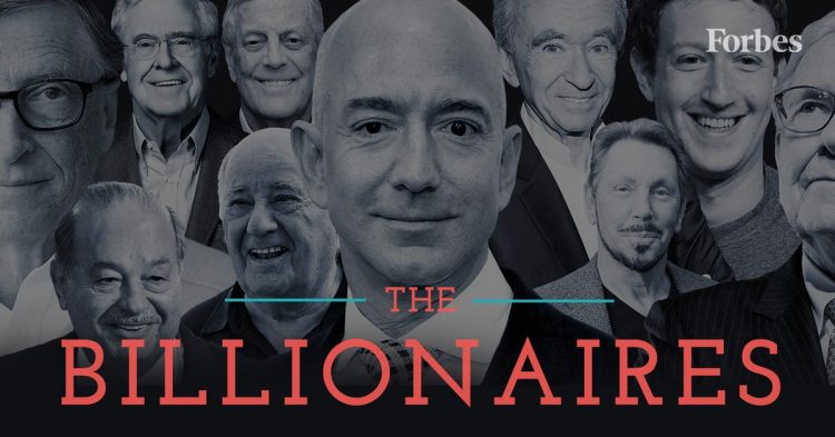 Top 10 billionaires