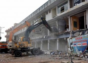 CDA anti encroachment operation continue on 3rd day