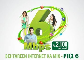 PTCL Launches 6 Mbps package