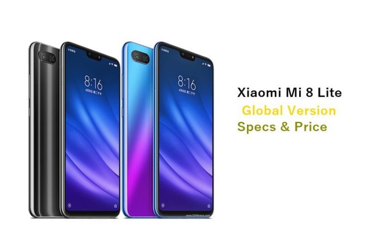 Xiaomi Mi 8 Lite specs and price