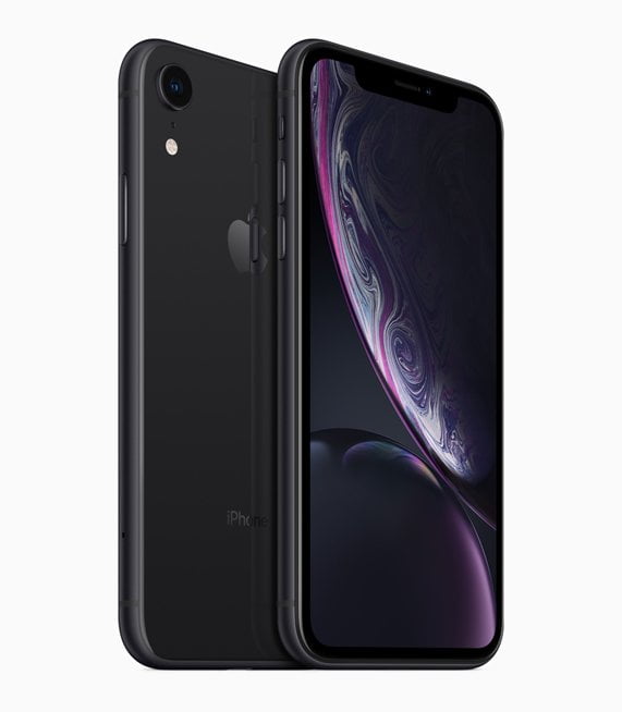 iPhone XR has 6.1 full view liquid Retina LCD display. 