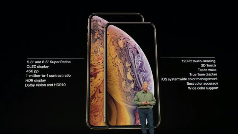 iPhone XS and iPhone XS Max