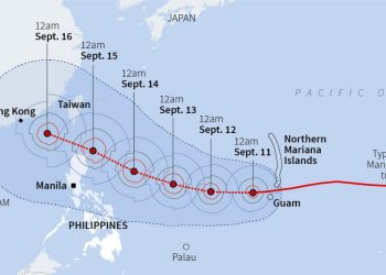 typhoon in Philippines