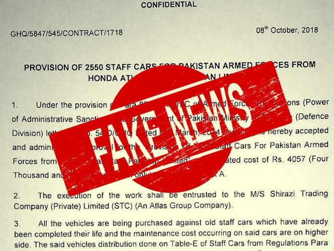 Fake News Spreaded by Real Journalists defaming Pak Army